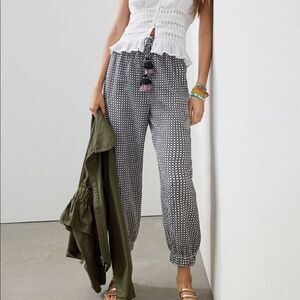 Anthropologie Tassel Jogger 